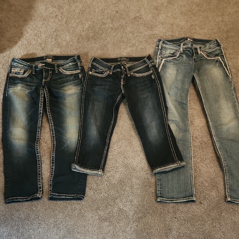 Silver Jeans Blue Straight Leg Classic Denim